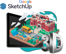 Google SketchUp - Школа программирования для детей, компьютерные курсы для школьников, начинающих и подростков - KIBERone г. Самара