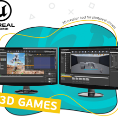 Unreal Engine 4. Игровой движок - КИБЕРшкола программирования для детей, компьютерные курсы для школьников, начинающих и подростков - KIBERone г. Самара