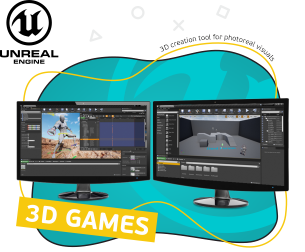 Unreal Engine 4. Игровой движок - Школа программирования для детей, компьютерные курсы для школьников, начинающих и подростков - KIBERone г. Самара