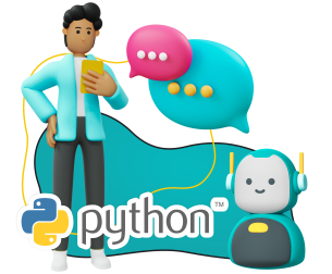 Умный чат-бот на Python - Школа программирования для детей, компьютерные курсы для школьников, начинающих и подростков - KIBERone г. Самара